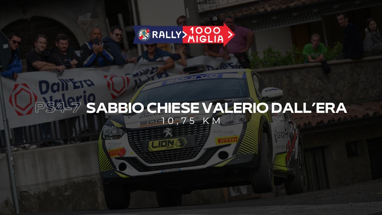 Rally 1000 Miglia 2025 | PS4-7 Sabbio Chiese Valerio Dall'Era