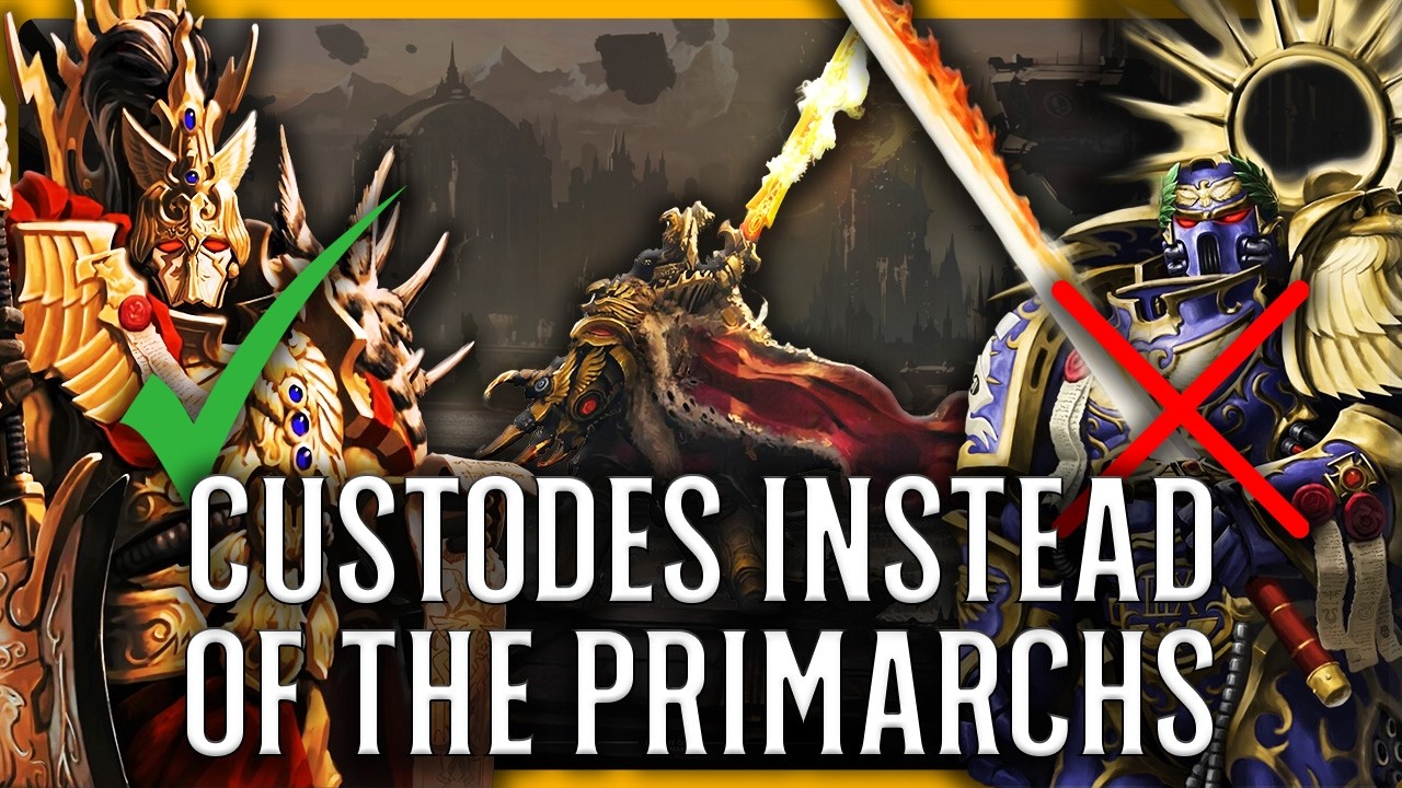 What If The Custodian Guard Led The Great Crusade? | Warhammer 40k Lore