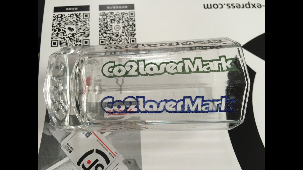 CO2 Engraving Glass Cup in 4 colors