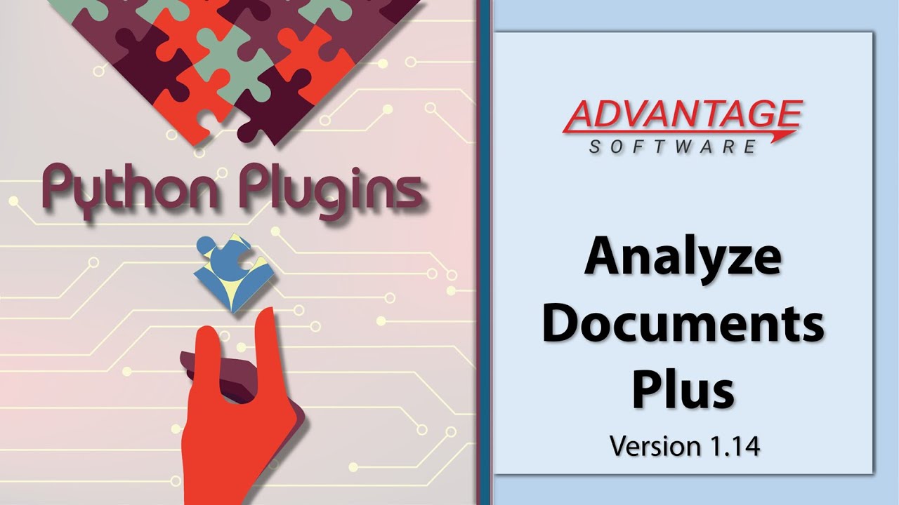 Плагины Python - Analyze Documents Plus, версия 1.14