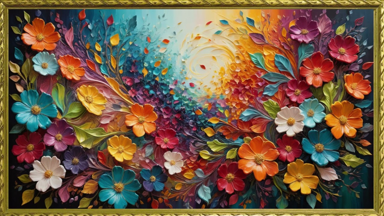 The Art Corner 4k | TV Art Screensaver framed | Frame TV Art