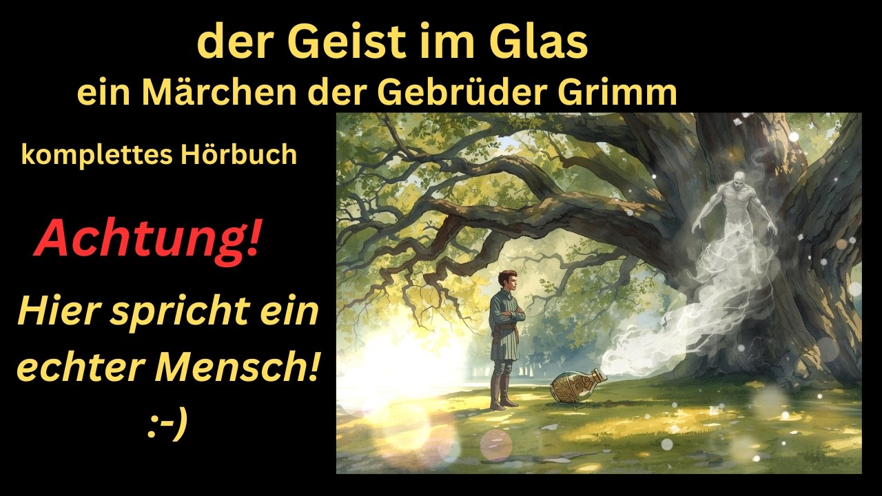 der Geist im Glas, ein Märchen der Gebrüder Grimm