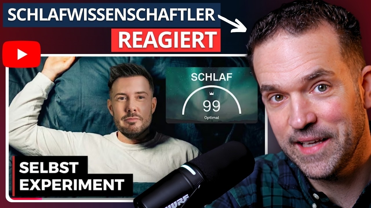 Schlafwissenschaftler REAGIERT: Torben Platzer In 7 Tagen PERFEKT schlafen lernen