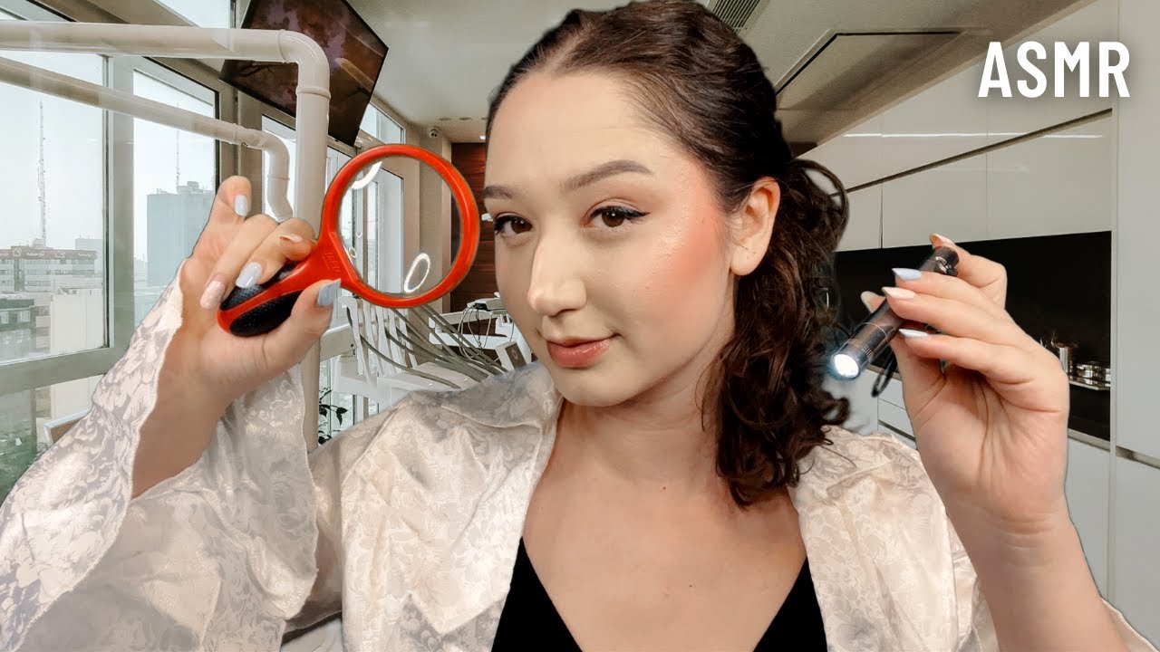 ASMR FAST & AGGRESSIVE CRANIAL NERVE EXAM