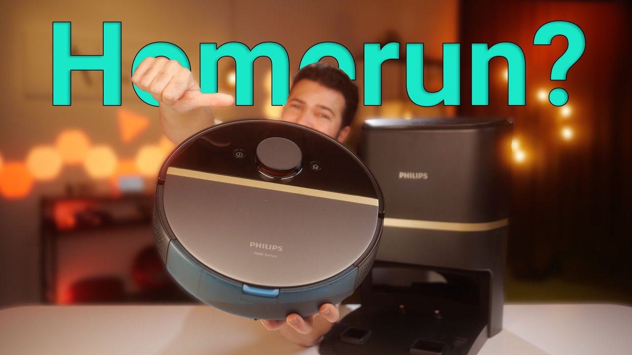 Philips HomeRun 7000 | Test des schicken Saugroboters
