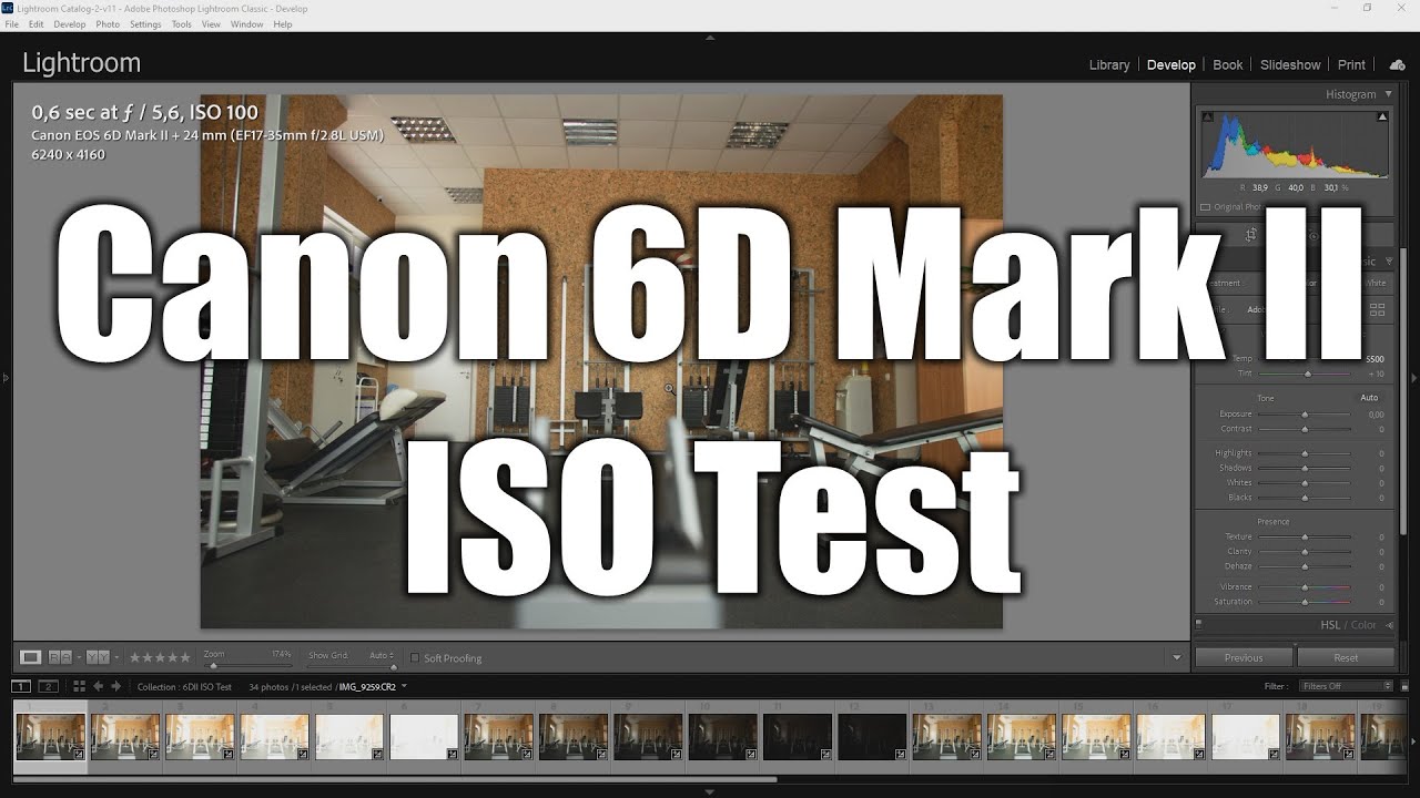CANON 6D Mark II ISO Test: ничего сверхъестественного, но жить можно.