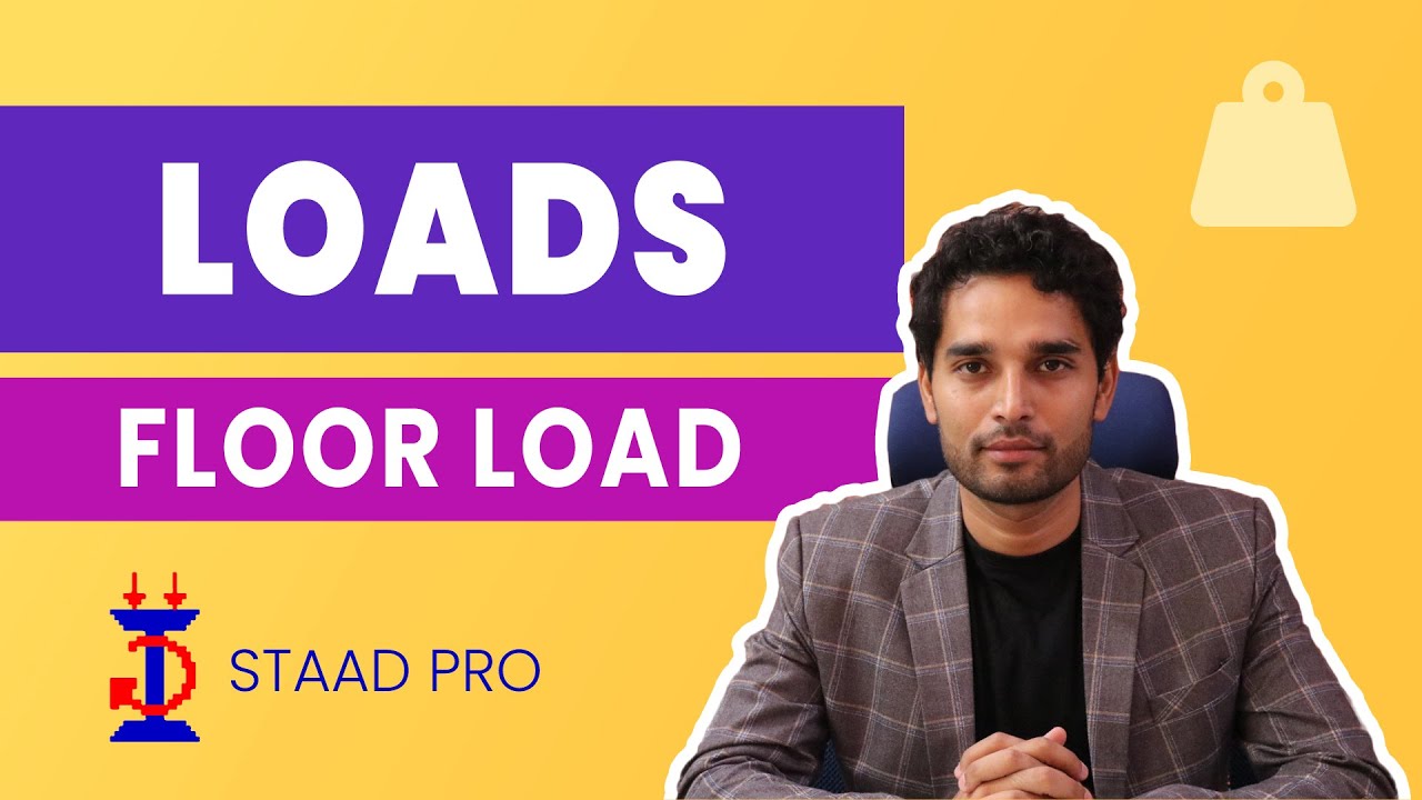 Floor Loads in STAAD Pro | STAAD Pro for Beginners