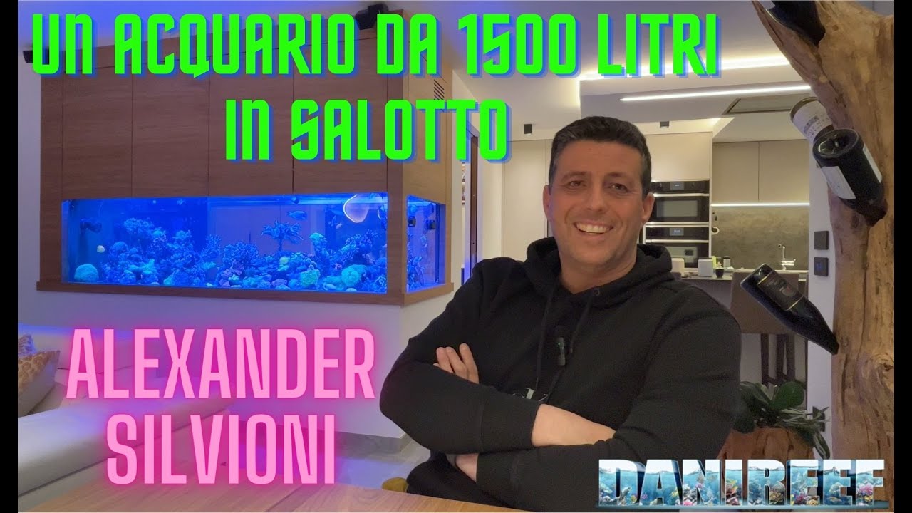 Acquario Marino di Barriera 1500 litri coralli duri acropora Alexander Silvioni 4K DaniReef