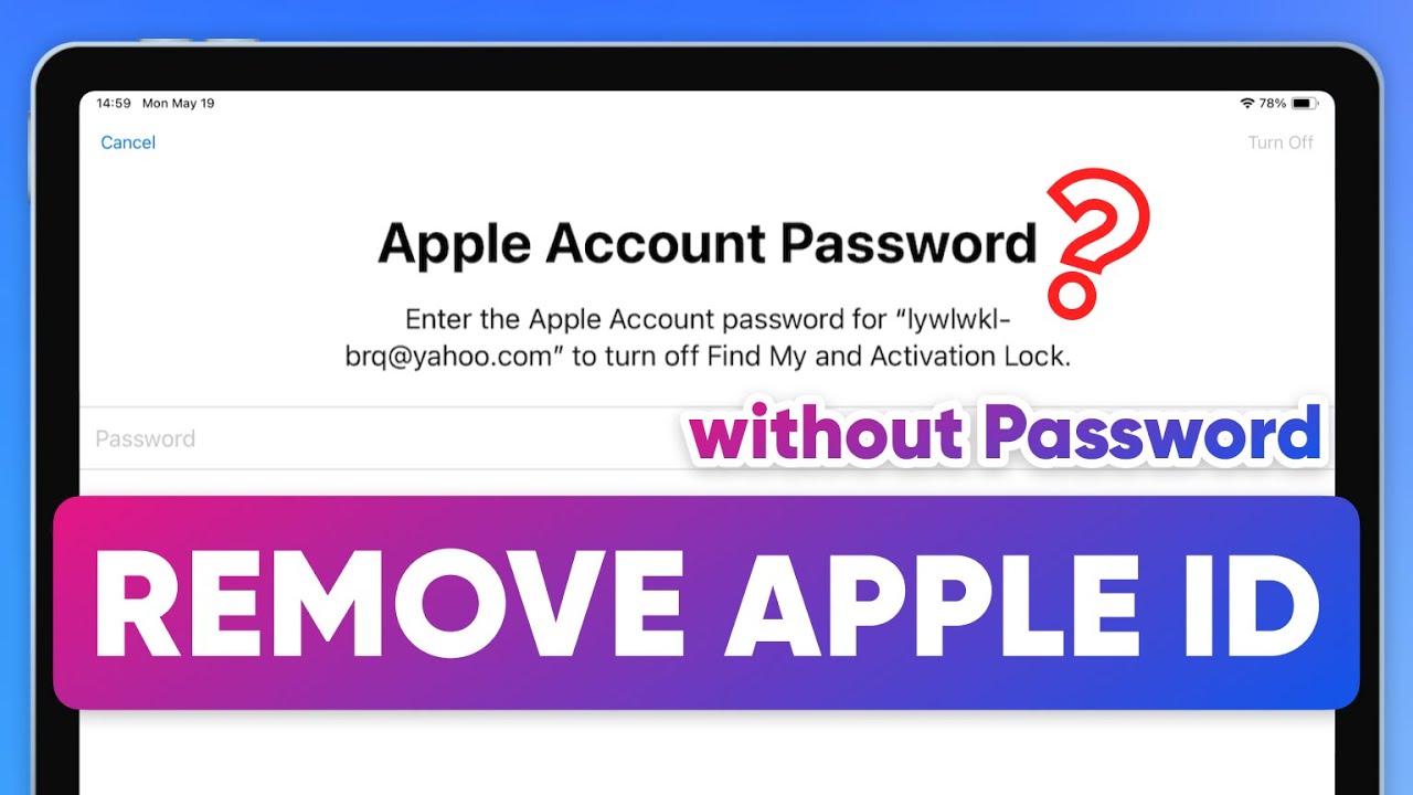 [3 Ways] How to Remove Apple ID From iPad without Password | 2026
