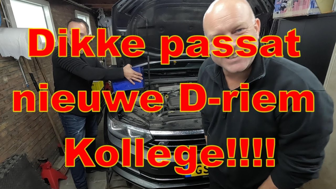 VW Passat EA211 motor Distributieriem vervangen van Kollege Admir!!!! Deel 1.