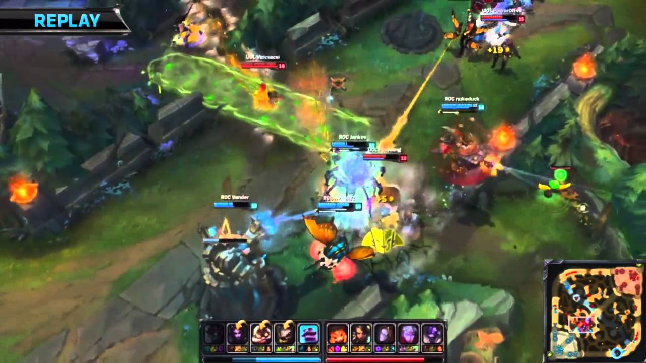 UOL vs Roccat | LCS EU 2015 Summer Playoffs | Negyeddöntők | BO5 | 5.