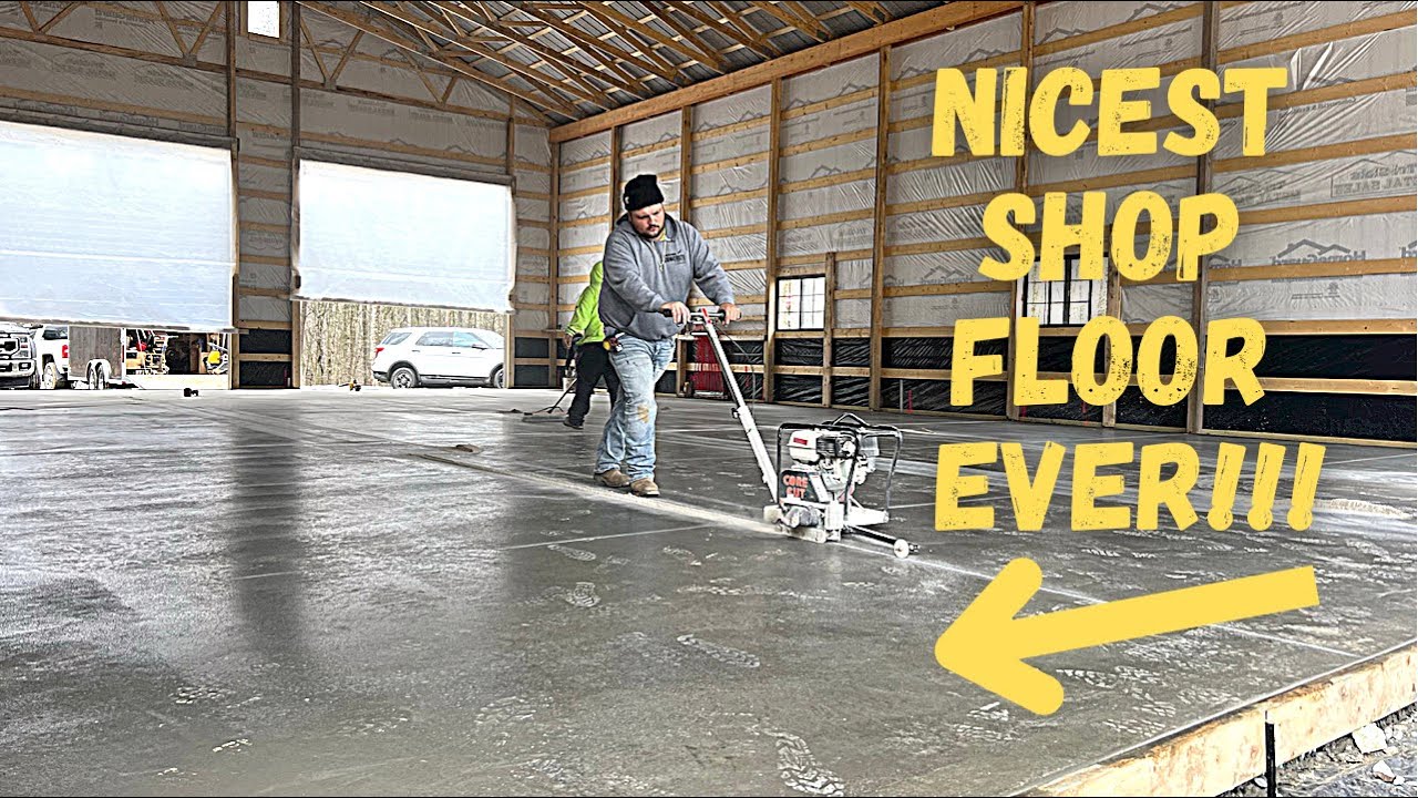 Pouring 50 Yards of Concrete for my Dream Shop Floor!!