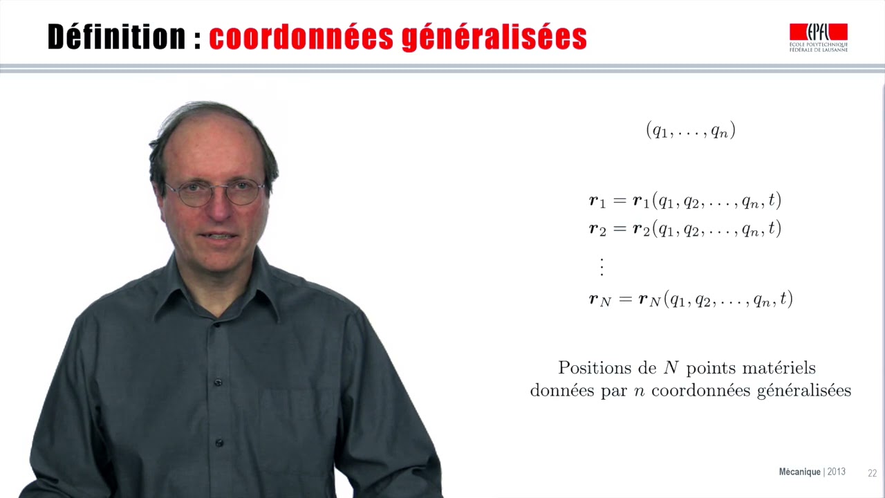 Mécanique Analytique: 1-Méthode de Lagrange