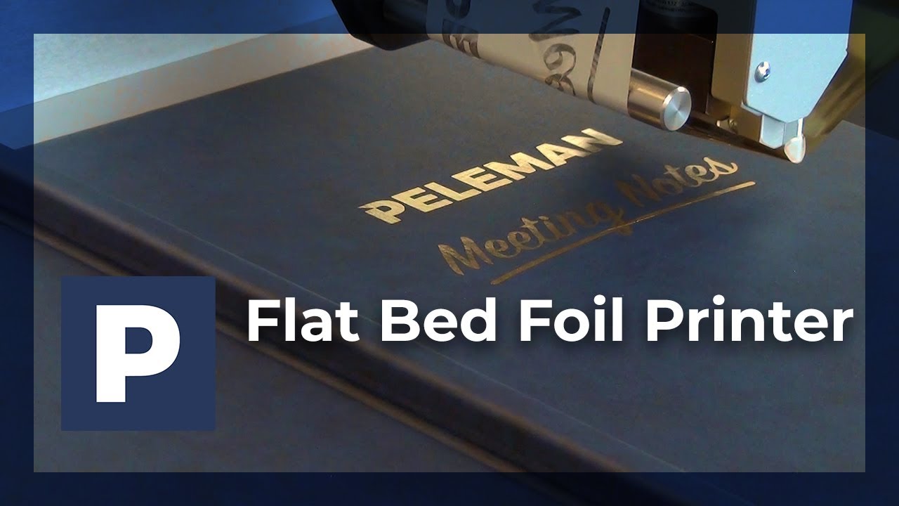 Flat Bed Foil Printer - Upgrade your documents - easy personalization