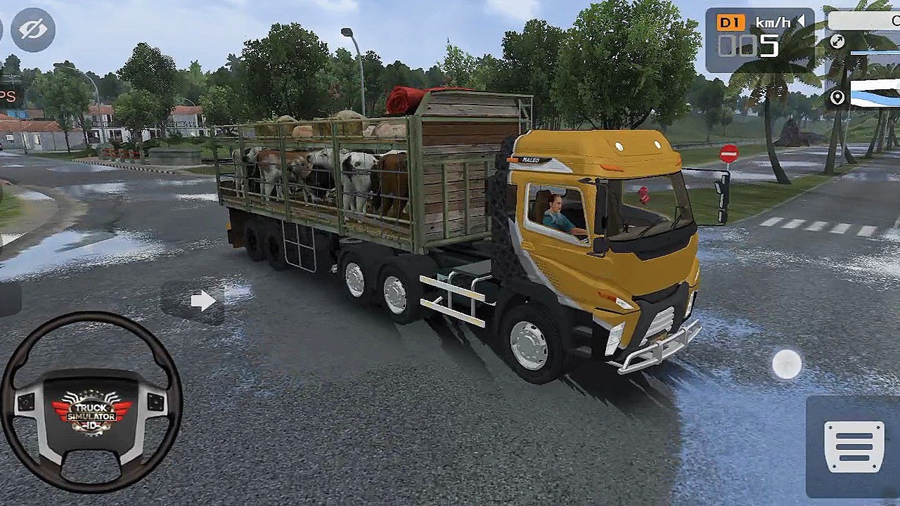  Truck Simulator Indonesia 🔴 || Cirebon Animal Farm Transport ( TRUCKSID ) Habby Transport #trucksid