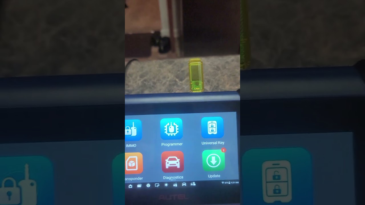 W215 eis autel im508 key retrieval