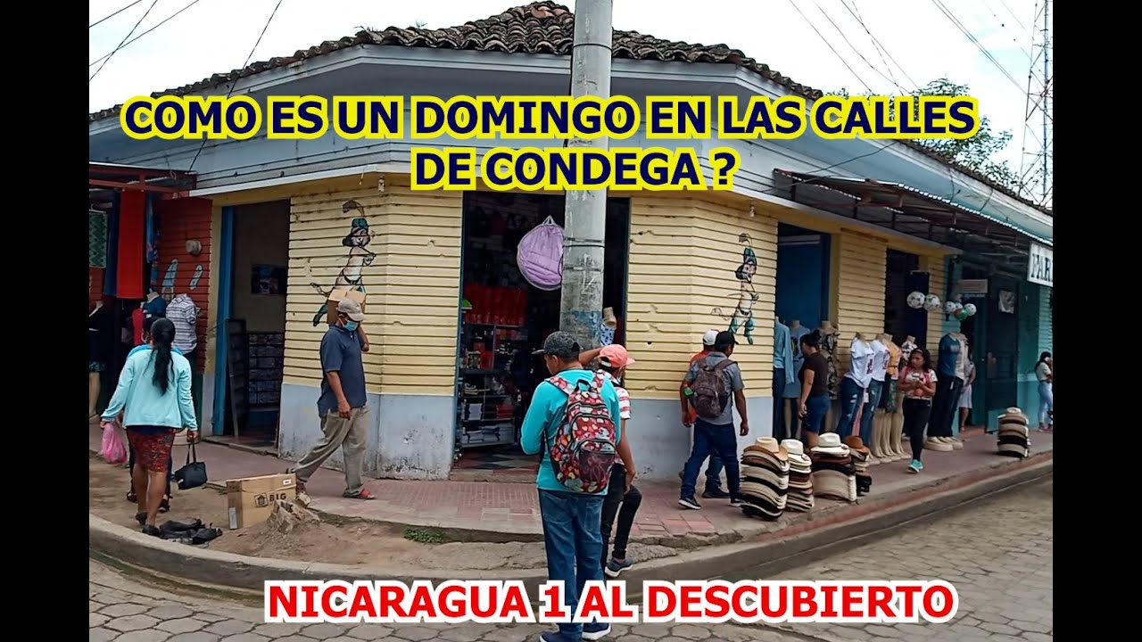 COMO ES UN DOMINGO EN LAS CALLES DE CONDEGA