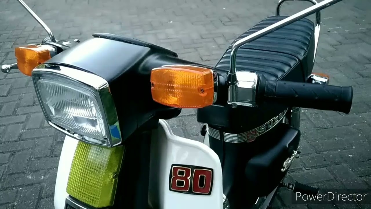 Restorasi Full Suzuki FR80 Deluxe CDI Sii Motor Sultan pada Era 80an