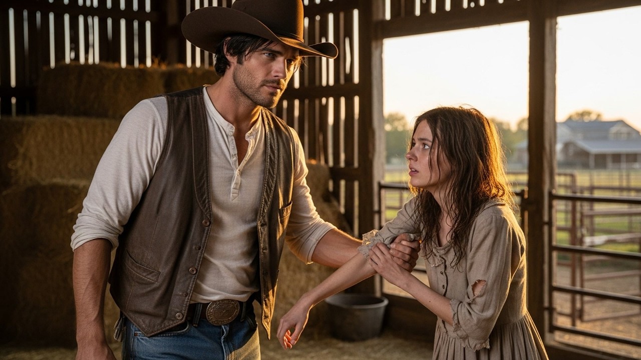 She Hid In Barns For Weeks To Stay Alive, The Cowboy Found Her And Said 