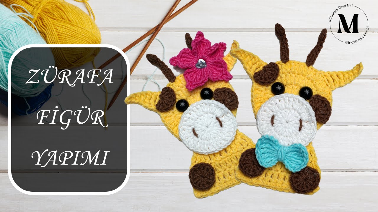 Çok Basit Tatlı Zürafa Figür Yapımı -  Very Simple Knitting a Giraffe Figure