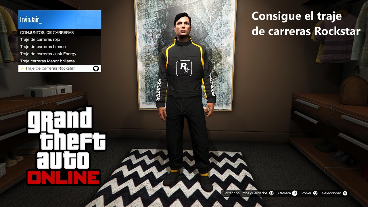 Cómo desbloquear el traje de carreras RARO de Rockstar Games en GTA Online