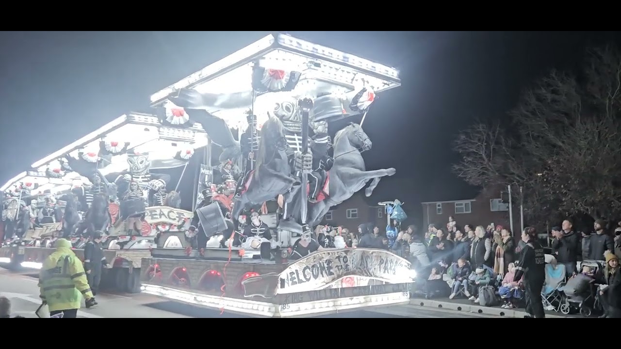King William Carnival Club. Welcome To The Black Parade. Bridgwater Carnival 2025