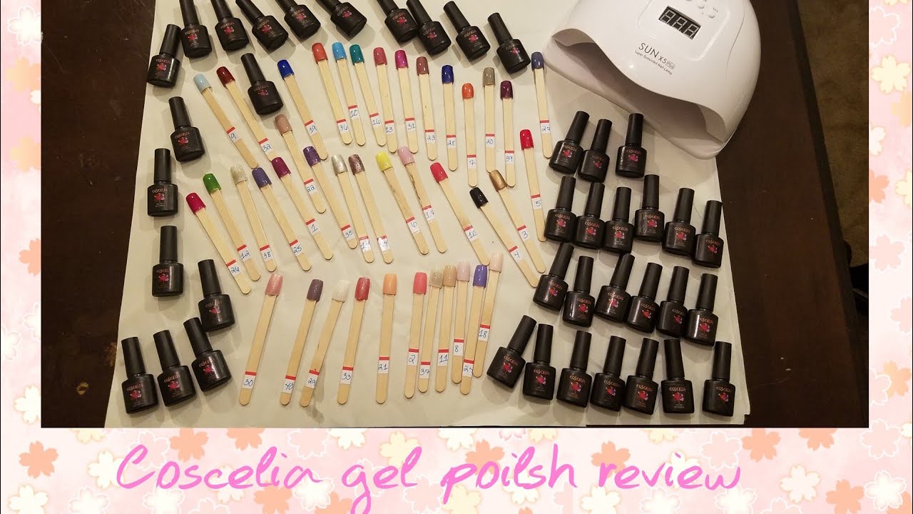 Coscelia gel nail polish review💅🏾💅🏾💅🏾
