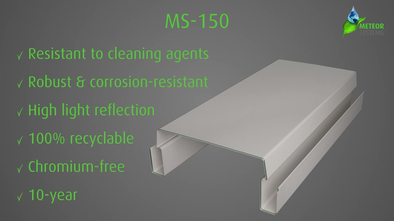 MS-150: Maximum protection for your growing gutters!