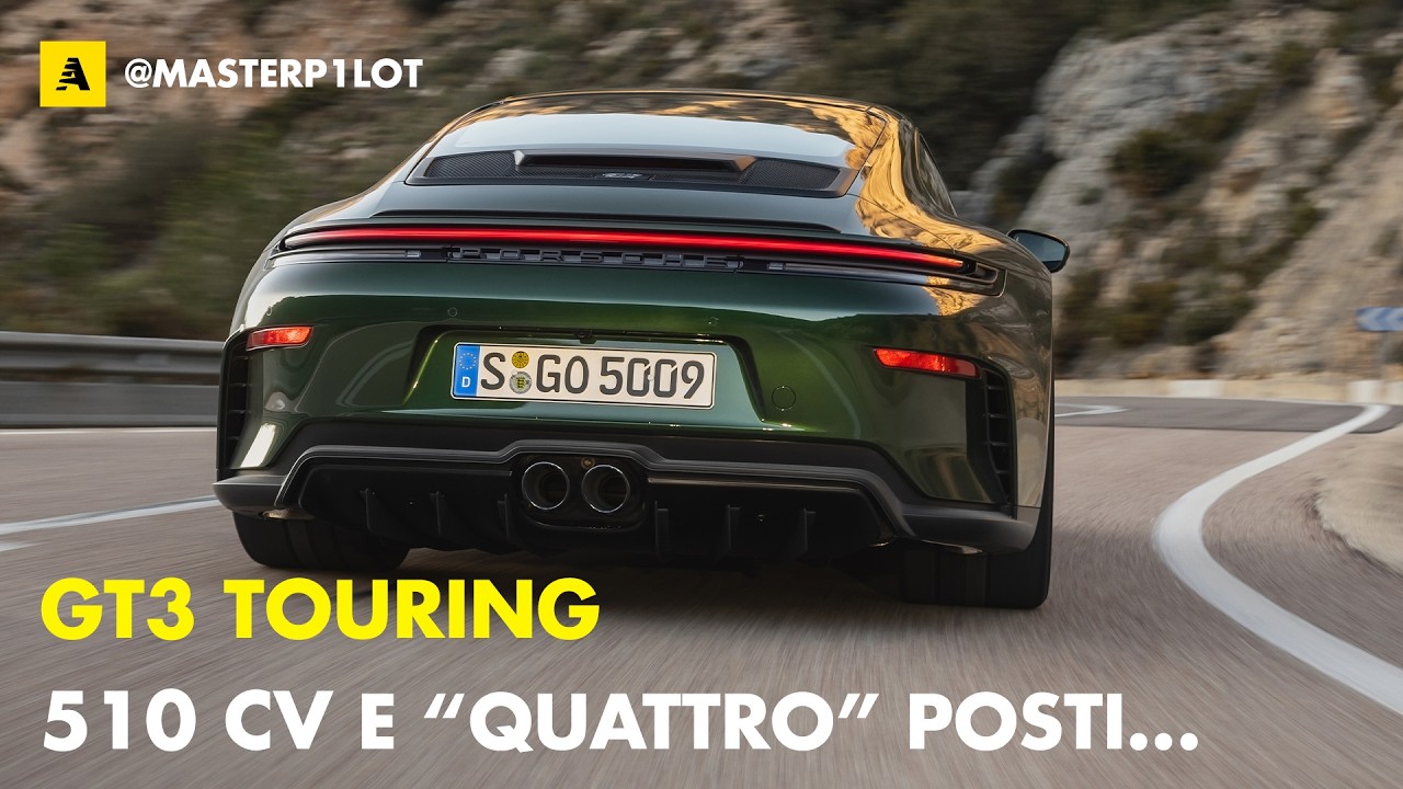 Porsche 911 GT3 Touring Package 2025 | La 992.2 perfetta. Da 215.000 euro