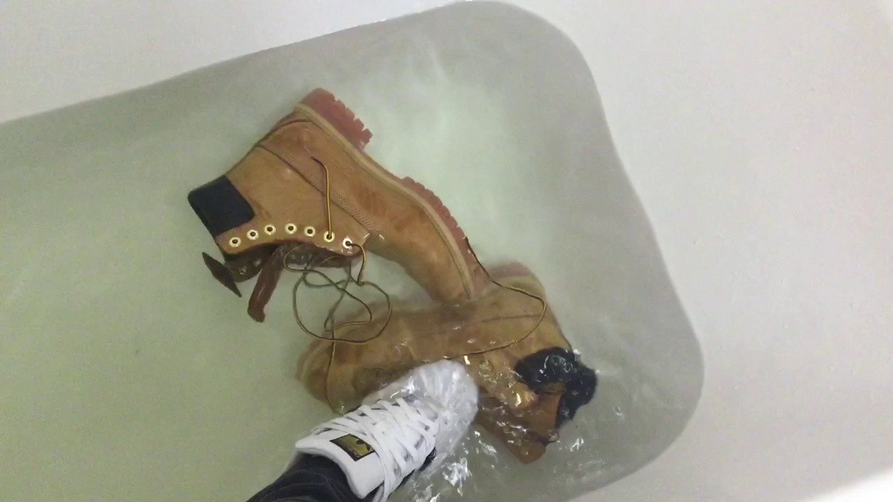 Adidas and Timberlands WET