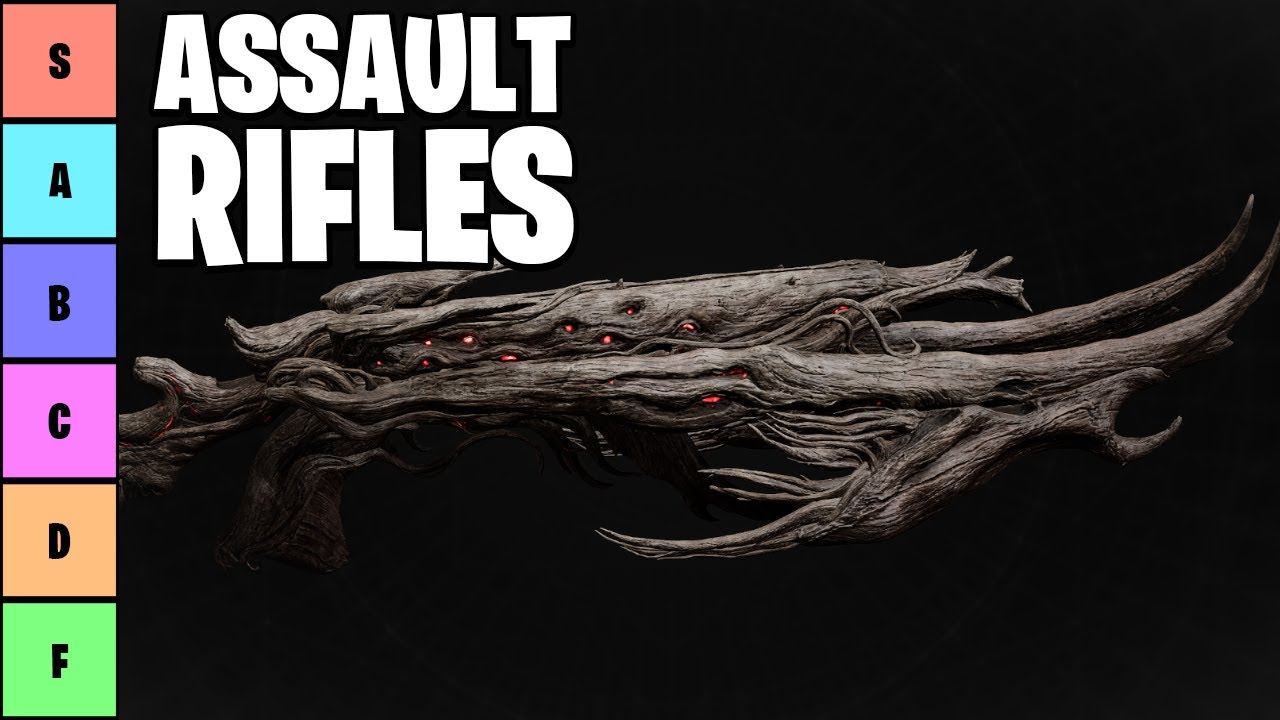 Assault Rifles Weapon Tier list - Remnant 2