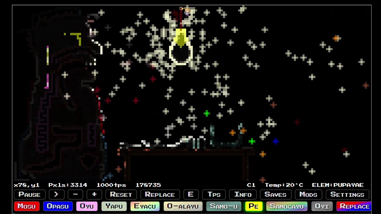 real_light.js Mod Showcase (Sandboxels)