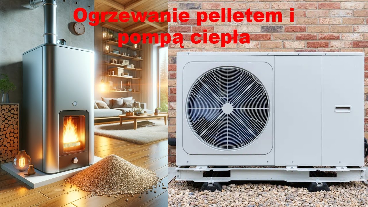 Ogrzewanie kotłem na pellet i pompą ciepła - czyste ogrzewanie