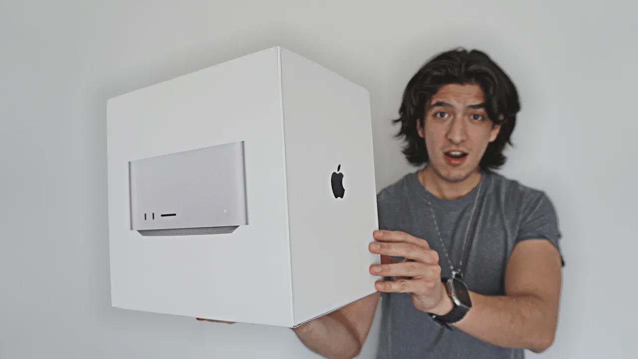 Unboxing da Mac Studio de $200.000 — Será que vale tudo isso? 🍎 💻
