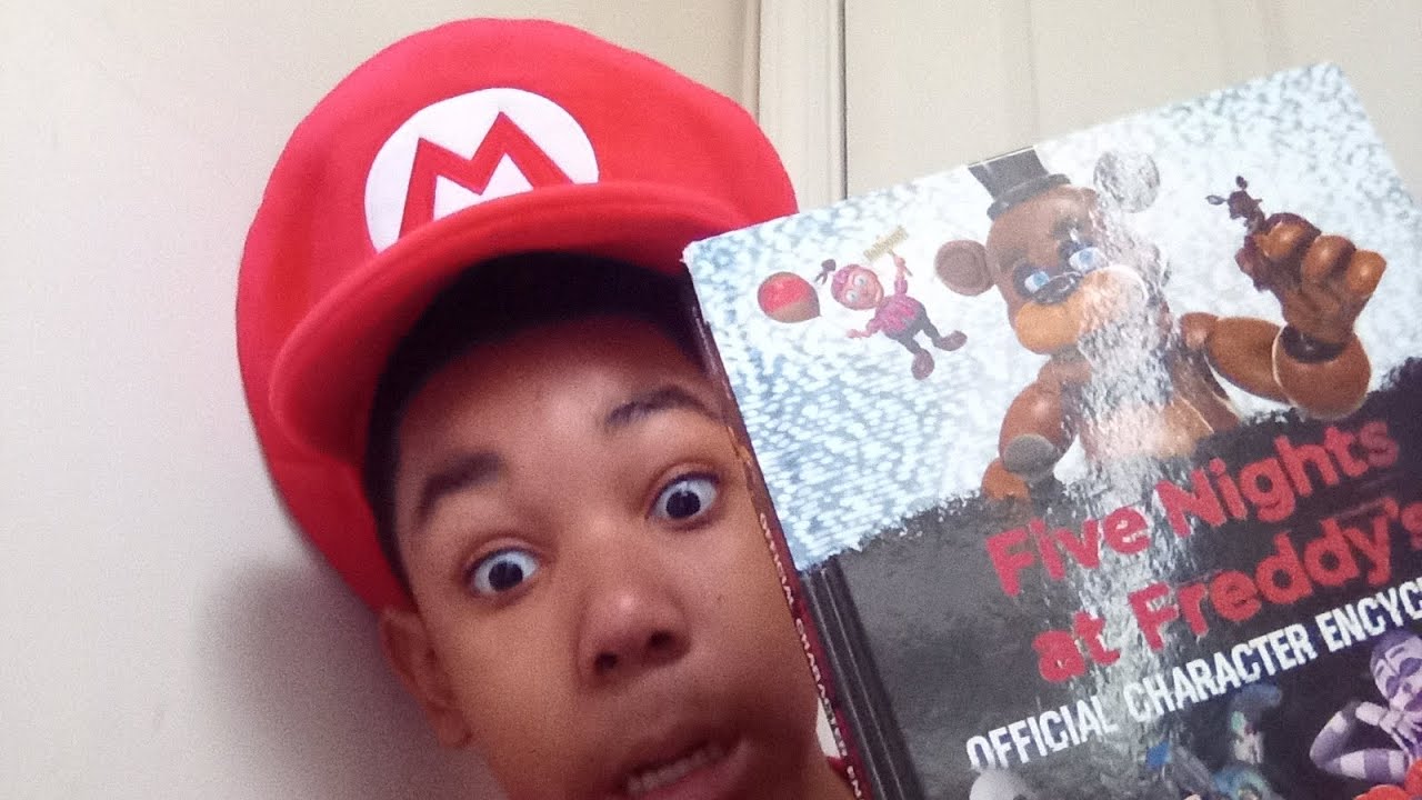 Saying all the characters in my fnaf book