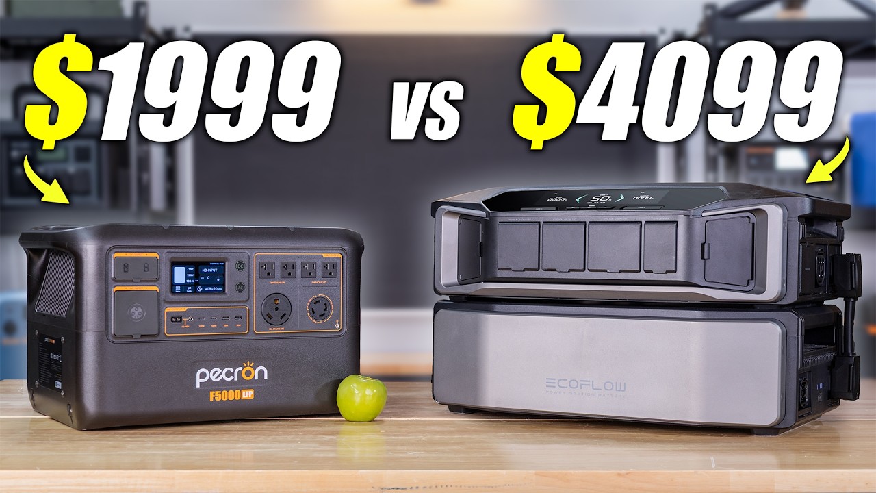 Pecron F5000 против EcoFlow DELTA Pro Ultra &mdash; не совершайте этой ошибки!