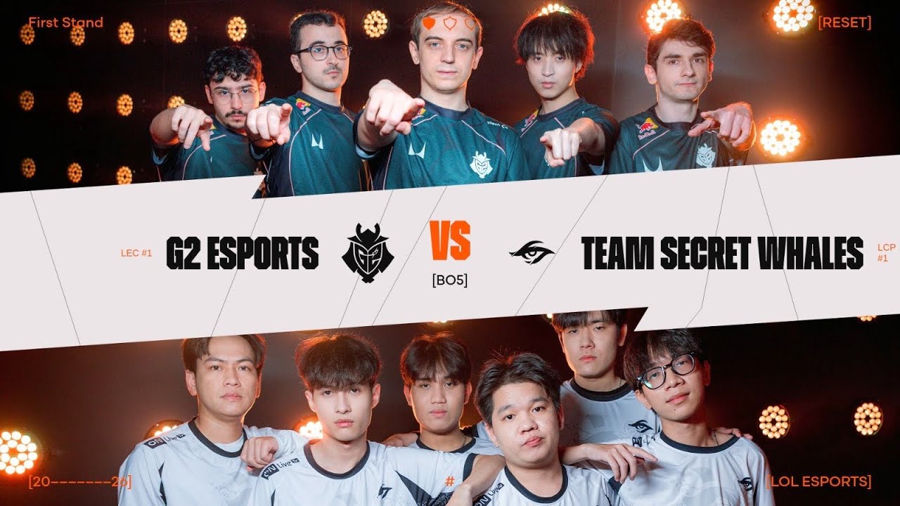 G2 vs TSW, L&rsquo;EUROPE D&Eacute;BARQUE AU FIRST STAND ! (FIRST STAND 2026)