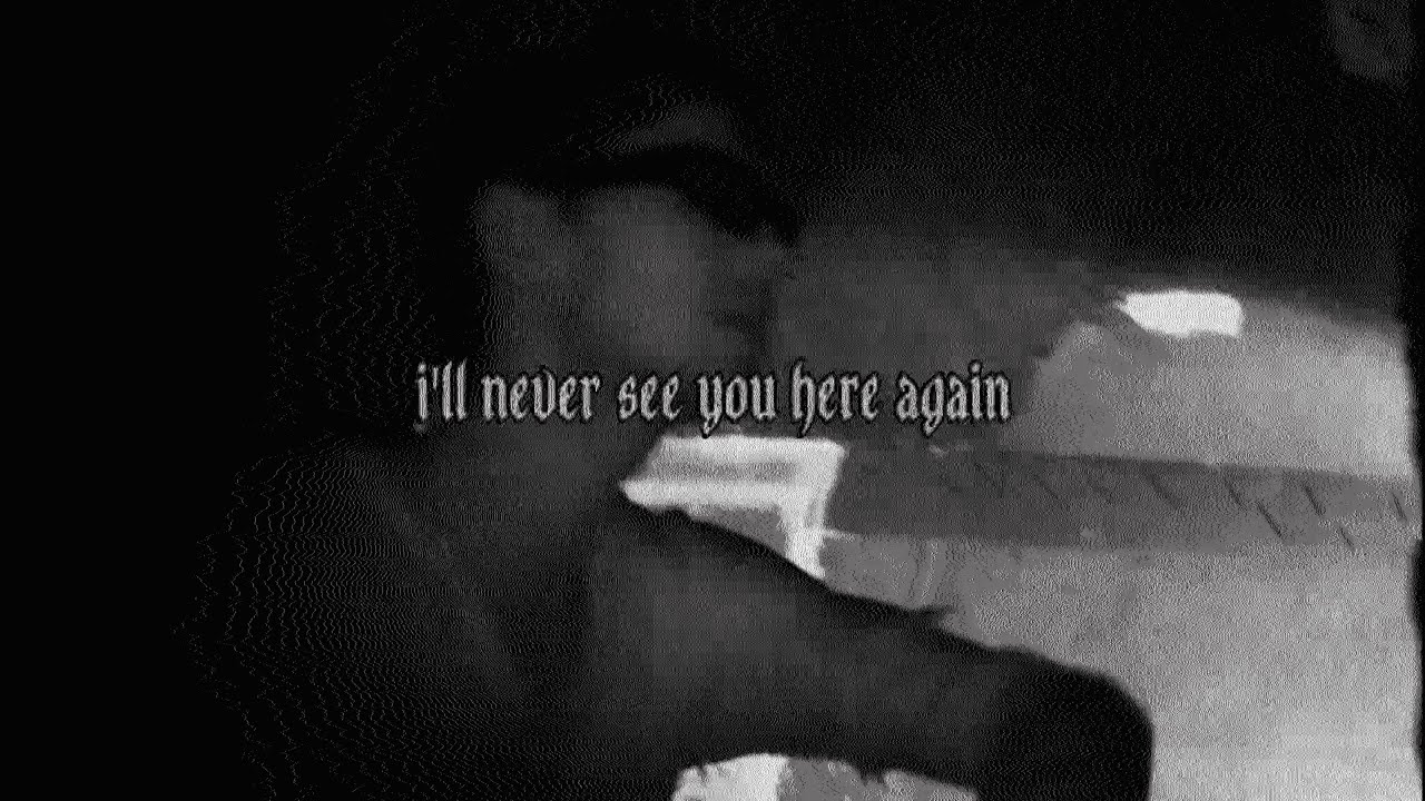 podwall &ndash; never see you here again (Official Lyric Video / Visualizer)