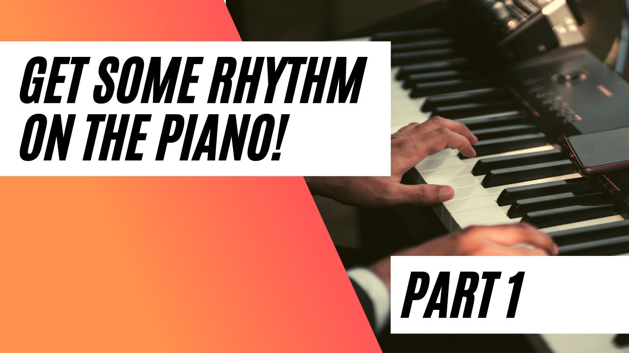 Play your first rhythm on the piano with the pianoforall method