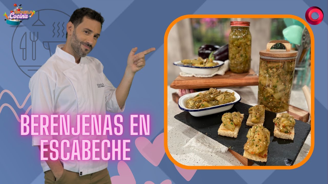 Berenjenas en escabeche | #EscuelaDeCocina