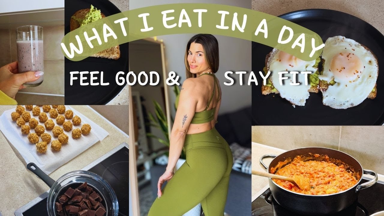 What i eat in a day to stay fit & healthy - NEW RECIPES - εύκολες & υγιεινές συνταγές | Sofia Pappa