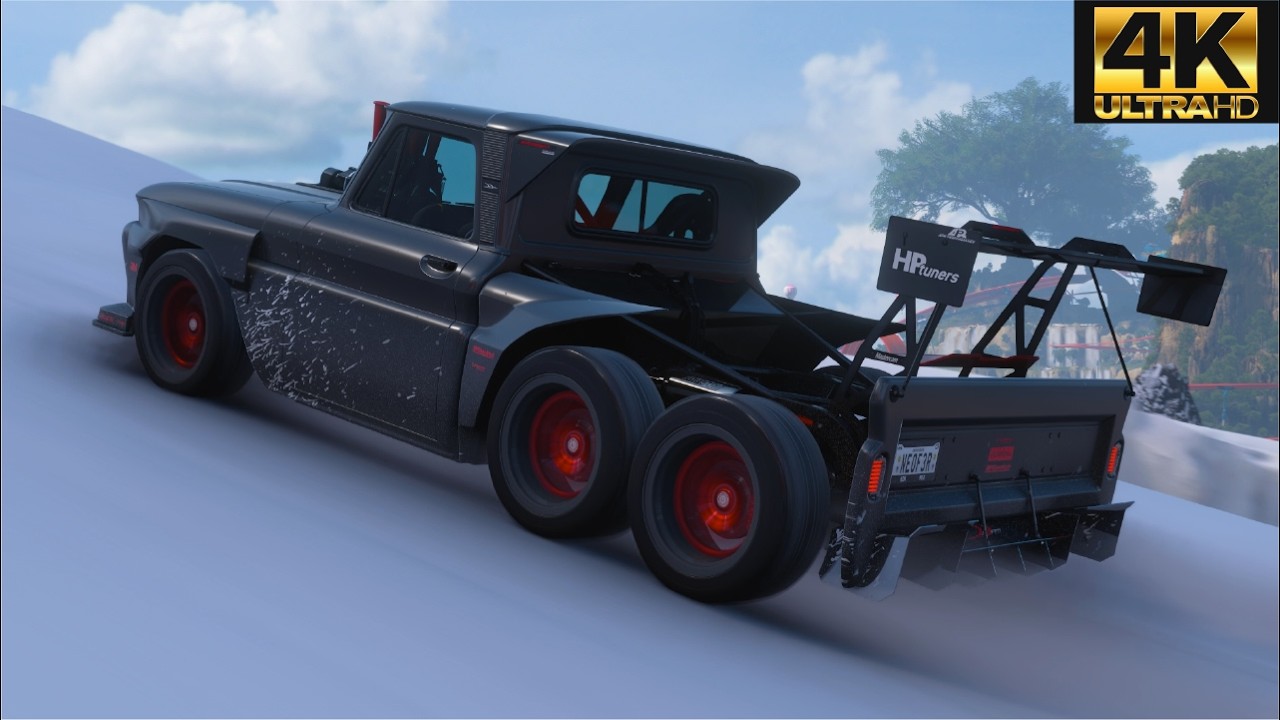 Deberti Chevrolet C10 Slayer | Hot Wheels Park | Offroad Snow Drive | Thrustmaster TX
