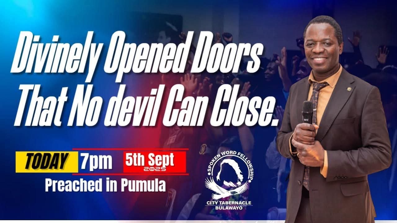 Divinely- opened doors that no devil can close...Rev Dr N Ngwenya