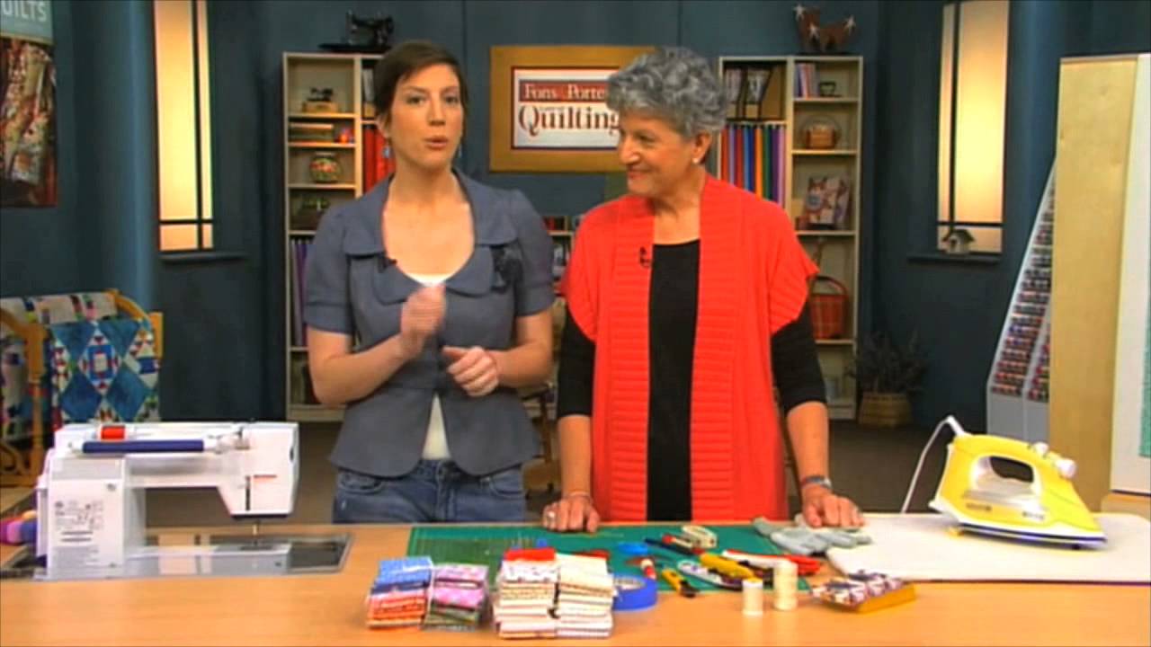 How to Quilt with Marianne & Mary Fons!