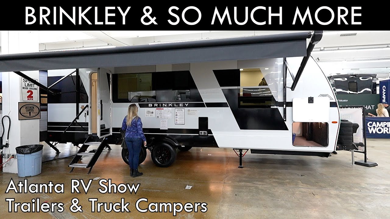 New Travel Trailers and Truck Camper / Atlanta RV Show 2025
