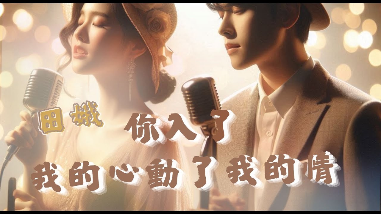 你入了我的心 動了我的情 ~ 田娥 ☆ 好聽情歌 / 字幕 練唱