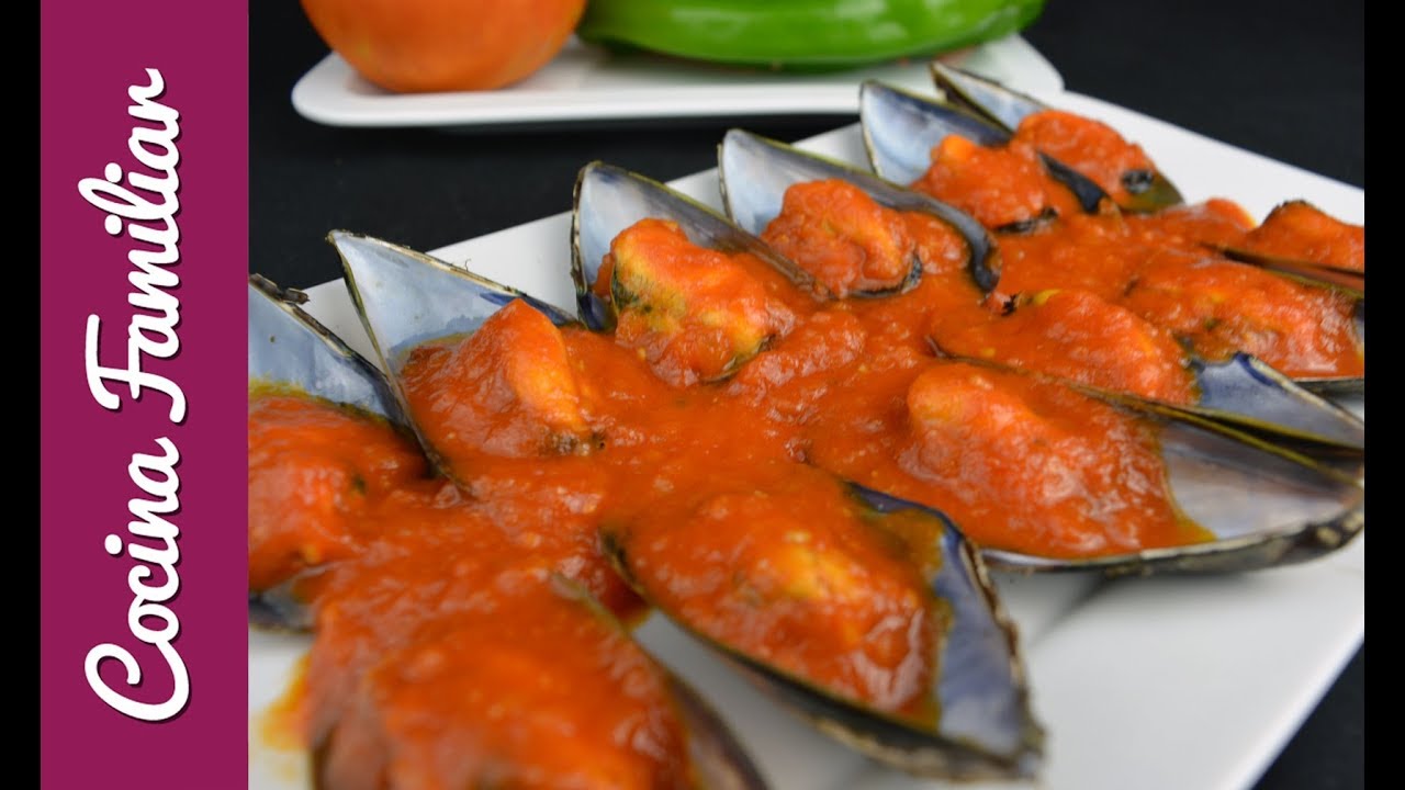 Como hacer mejillones con salsa de tomate picante paso a paso | Recetas caseras de Javier Romero