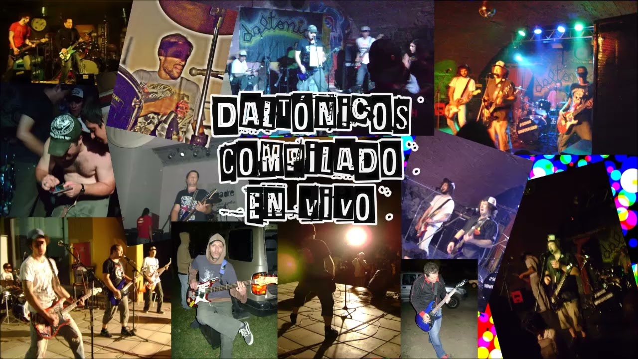 Daltónicos - Compilado en vivo