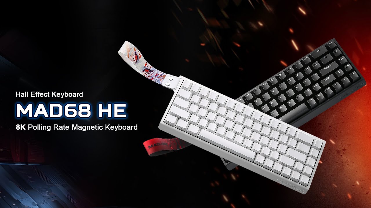NEW RELEASED: MAD68 HE 8K WIRED RAPID TRIGGER MAGNETIC KEYBOARD