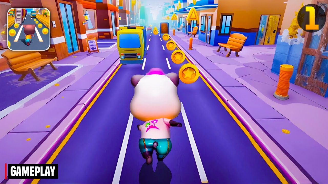Cat Runner: Decorate Home Gameplay Walkthrough Part 1 (iOS, Android)